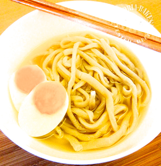 homemade udon noodles