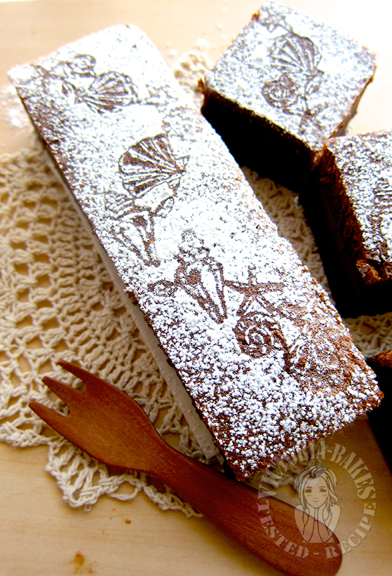 chocolate magic custard cake 巧克力魔术卡仕达蛋糕